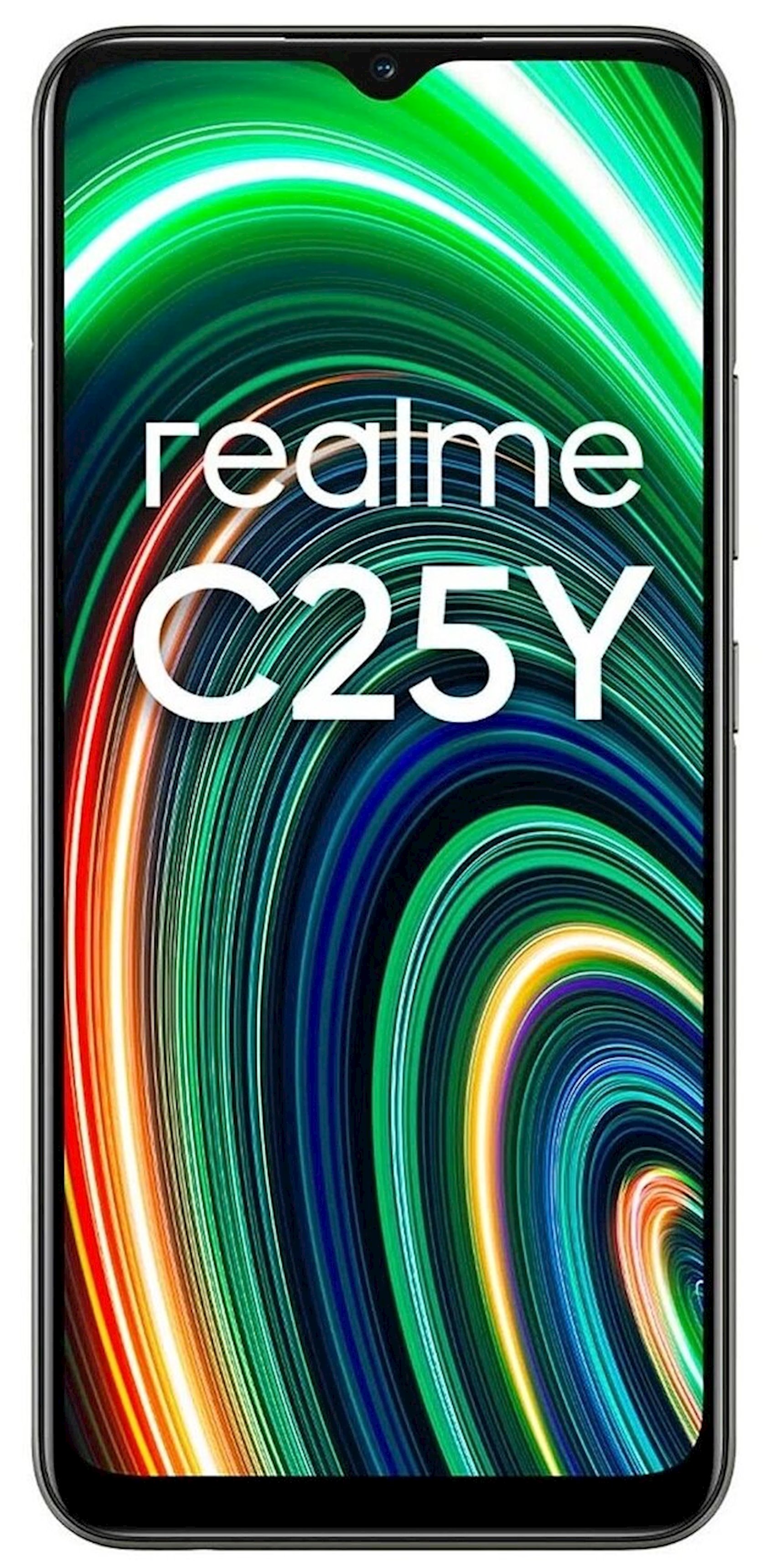 Smartfon Realme C25Y 4GB/64GB Metal Grey (6941399061545)