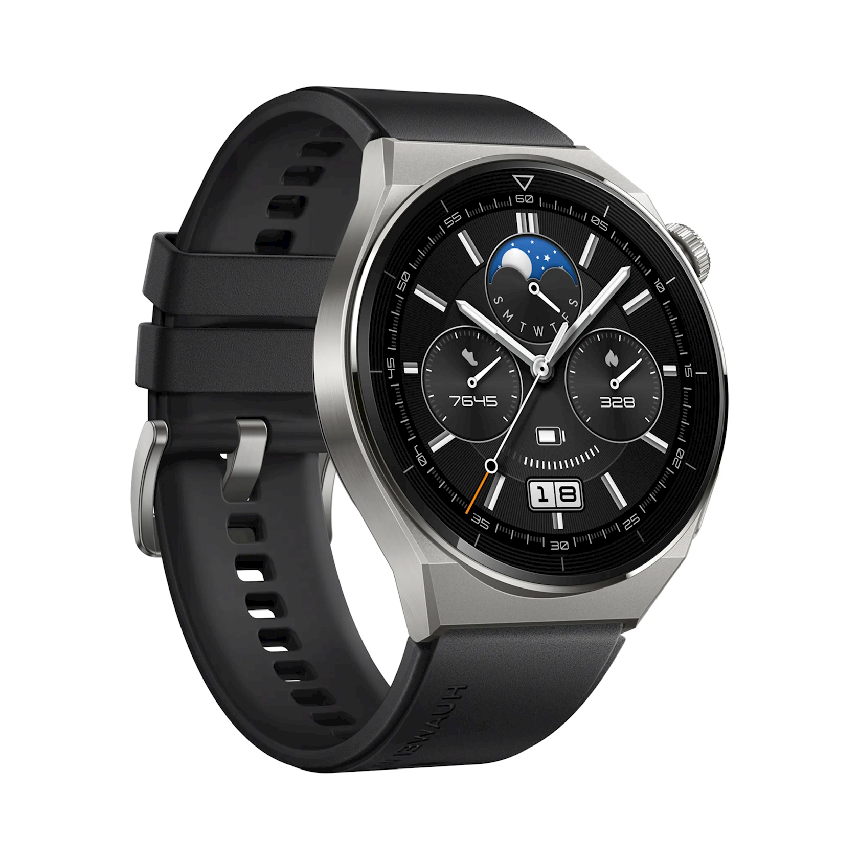 Ağıllı saat Huawei GT 3 Pro Titanium 46mm Black