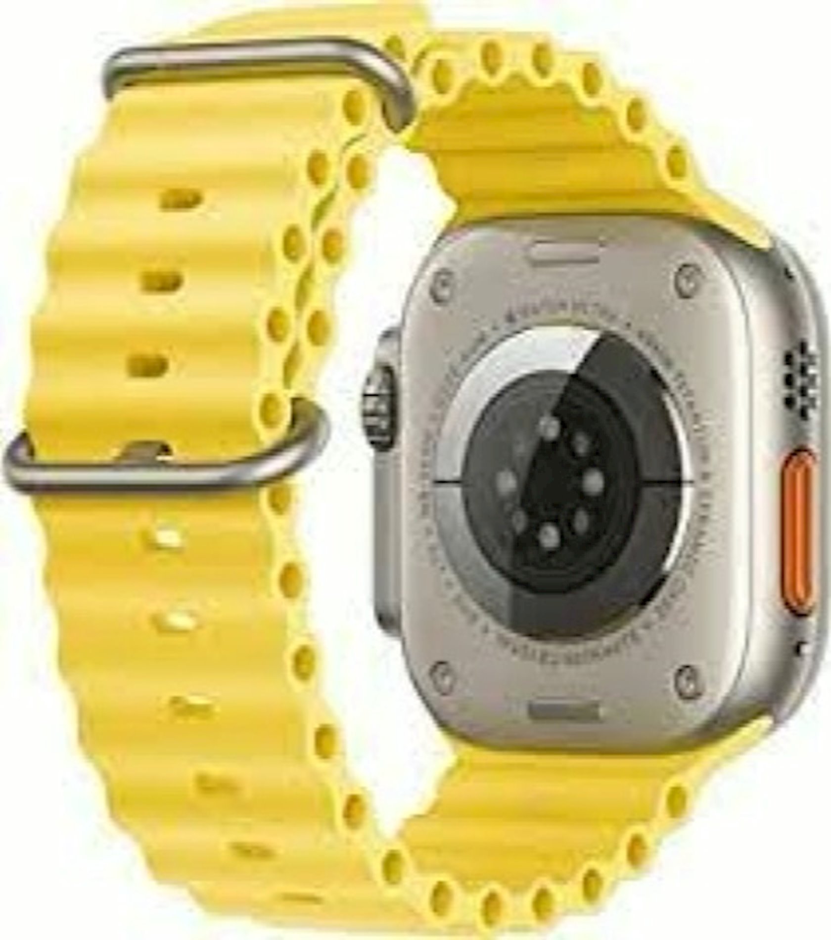 Ağıllı saat Apple Watch Ultra GPS + Cellular 49mm Titanium Case with Yellow Ocean Band