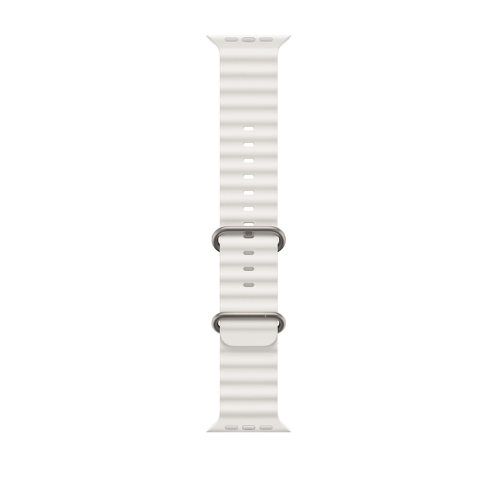 Ağıllı saat Apple Watch Ultra GPS + Cellular 49mm Titanium Case with White Ocean Band