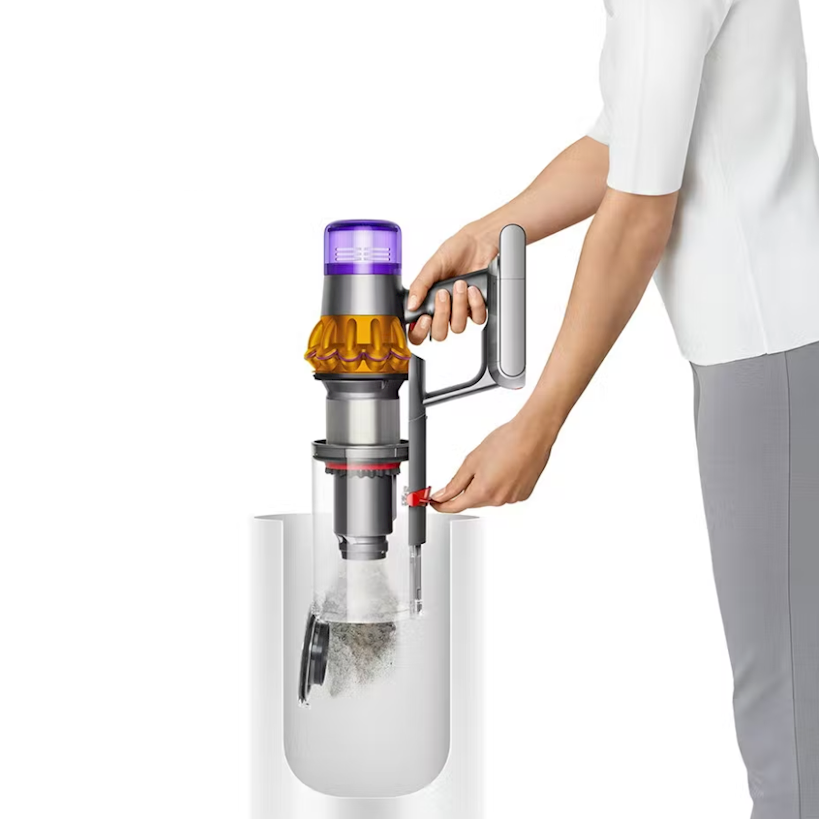 Vertikal tozsoran Dyson V15 SV22