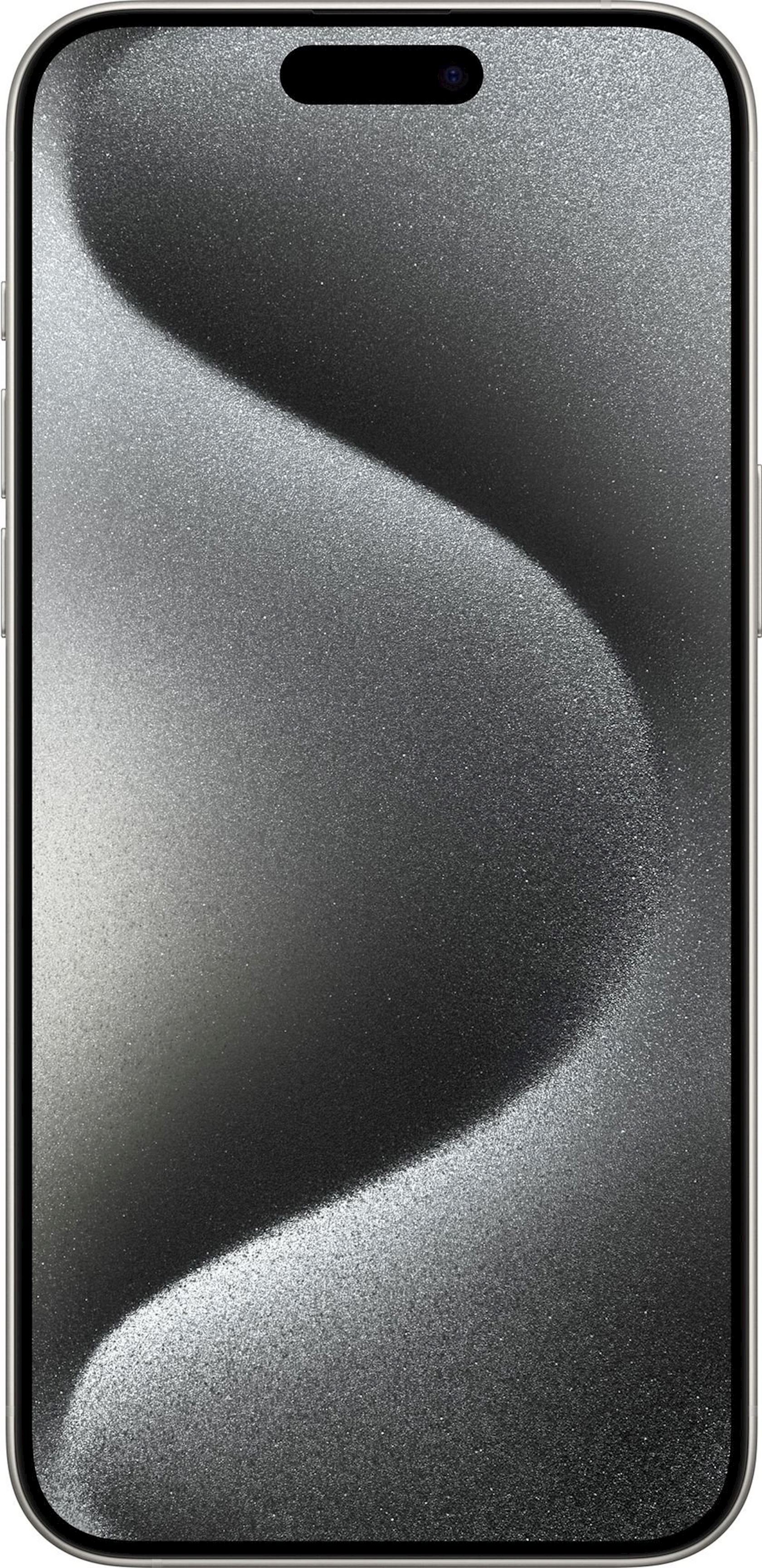 Smartfon Apple iPhone 15 Pro Dual Sim 8GB/256GB White Titanium