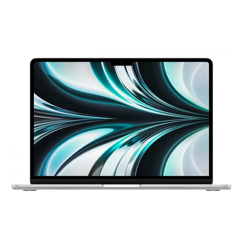 Notbuk Apple MacBook Air 13.6" M2 2022 8GB/256GB Silver (Rəsmi Zəmanət)