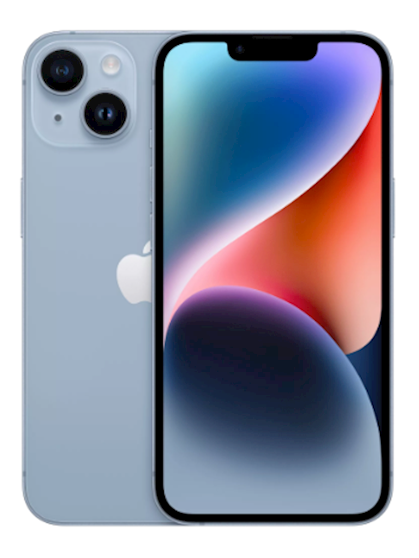 Smartfon Apple iPhone 14 6GB/512GB Blue (Rəsmi zəmanət)