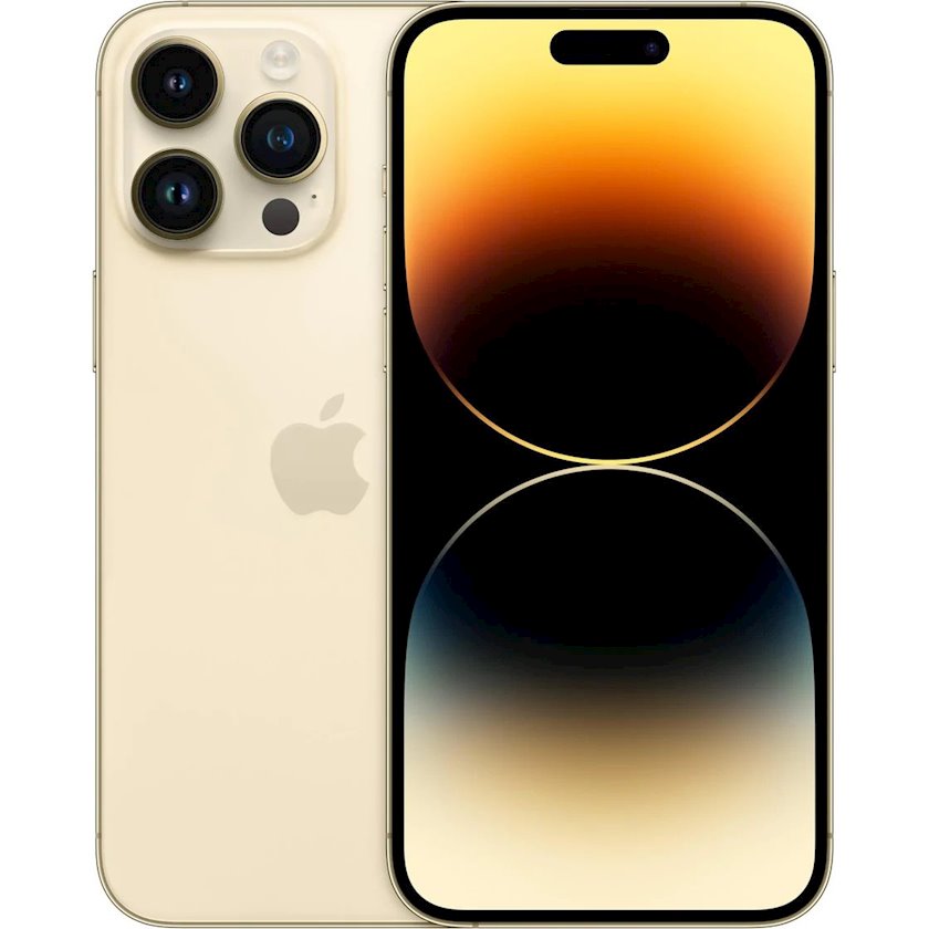 Smartfon Apple iPhone 14 Pro Max 6GB/128GB Gold (Rəsmi zəmanət)