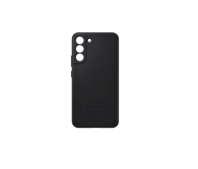 Samsung Galaxy S22+ Black üçün çexol Samsung Leather Cover