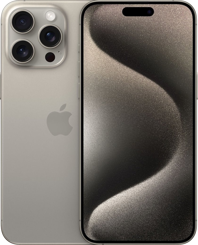 Smartfon Apple iPhone 15 Pro Max 8GB/512GB Natural Titanium (MU7E3)
