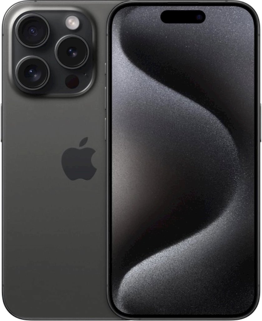 Smartfon Apple iPhone 15 Pro 8GB/1TB Black Titanium (Rəsmi zəmanət)