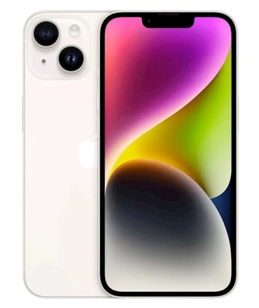 Smartfon Apple iPhone 14 6GB/128GB Dual Sim Starlight (MVUQ3CH/A)