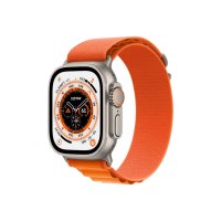 Ağıllı saat Apple Watch Ultra GPS Cellular 49mm Titanium Orange Alpine Loop (MQEU3LL/A)