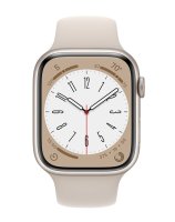 Ağıllı saat Apple Watch Series 8 GPS 41mm Starlight Aluminium Case with Starlight Sport Band