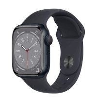 Ağıllı saat Apple Watch Series 8 GPS 41mm Midnight Aluminium Case with Midnight Sport Band (MNP53GK/