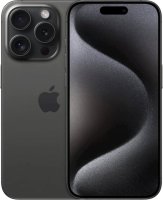 Smartfon Apple iPhone 15 Pro 8GB/1TB Black Titanium (Rəsmi zəmanət)