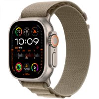 Ağıllı saat Apple Watch Ultra 2 GPS + Cellular 49mm Titanium Case with Olive Alpine Loop - Medium